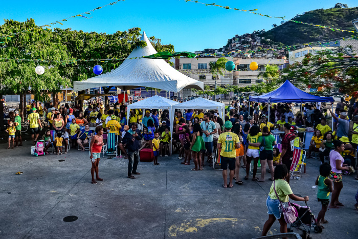Arena Vitória - Brasil x Coreia do Sul - Praça de Itararé