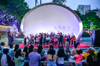 Iluminação de Natal e Vila do Papai Noel no Parque Moscoso