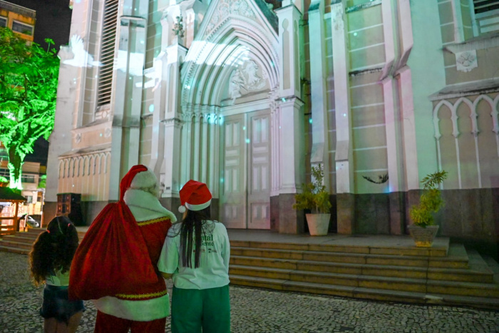 Vídeo mapping na Catedral Metropolitana