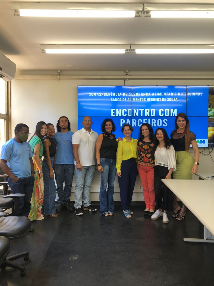 Reunião com parceiros do Banco de Alimentos Herbert de Souza