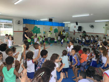 Encerramento do projeto musical desenvolvido no Cmei Dr. Thomaz Tommasi