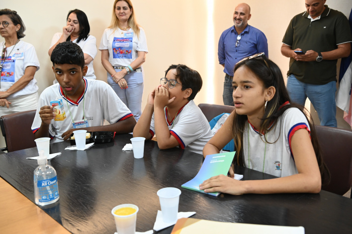 Devolutiva com os Secretário Mirins