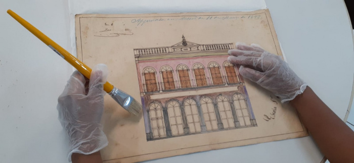 Exposição de documentos cartográficos e fotografias do Arquivo Público Municipal de Vitória