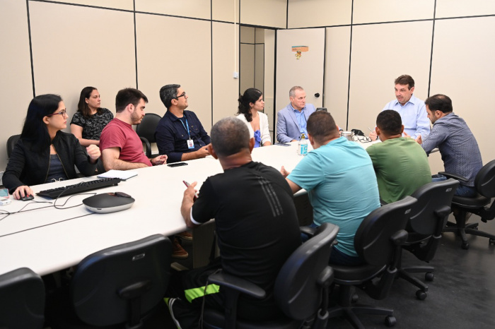 Reunião de posse dos membros do Conselho Municipal de Transparência