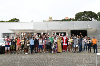 Almoço de Fim de Ano no Novo Abrigo