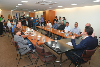 Coletiva de imprensa sobre a Arena de Verão