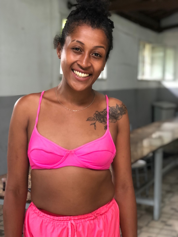 Giovana Souza Costa, frequentadora do Centro Pop