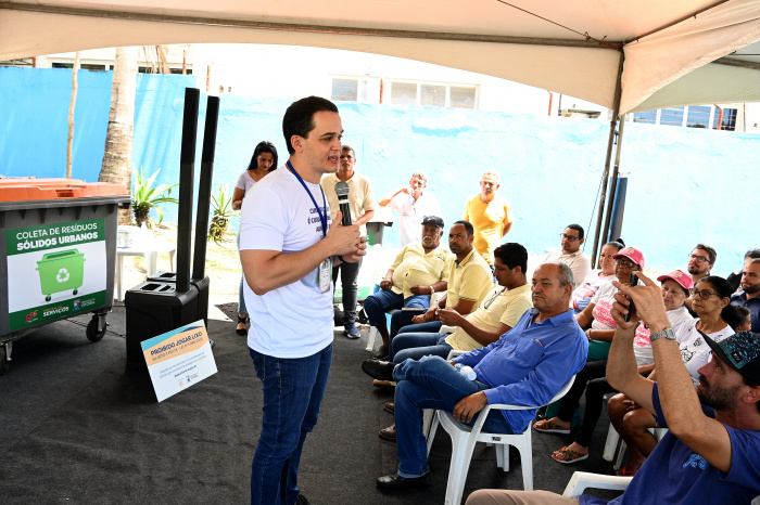 Lançamento da Campanha de Conscientização de Descarte de Resíduo Sólido