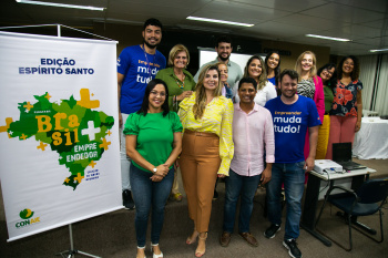 Equipes da Semcid e do Brasil Mais Empreendedor
