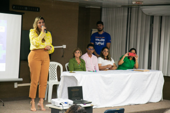 Gerente Thalyta Coutinho na formatura do Brasil Mais Emperendedor