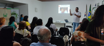 Centro de Educação Ambiental da Mata da Praia recebe formação de professores