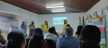 Centro de Educação Ambiental da Mata da Praia recebe formação de professores