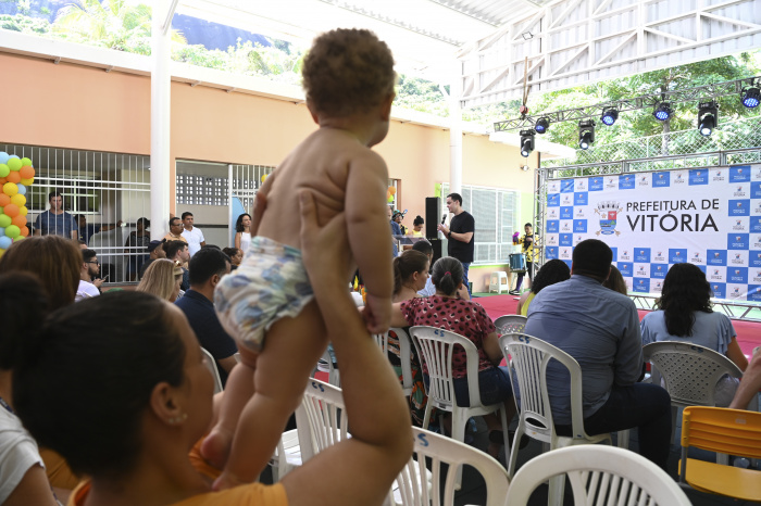 Inauguração do CMEI Georgina Trindade Faria