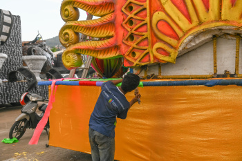 Preparativos para o Carnaval de Vitória