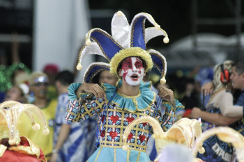 Escola Império de Fátima no desfile de Vitória