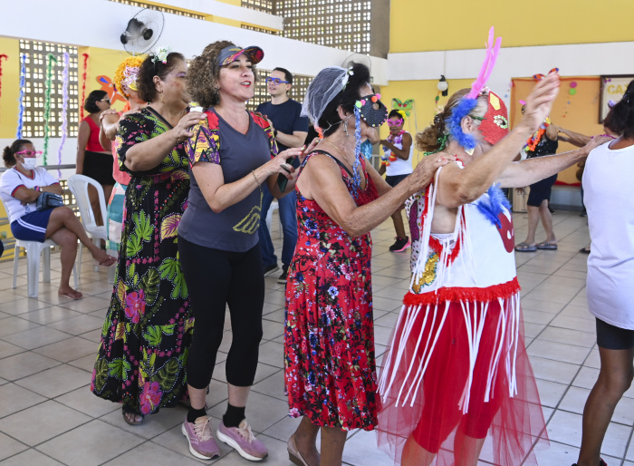 Baile de Carnaval no CCTI de Maria Ortiz
