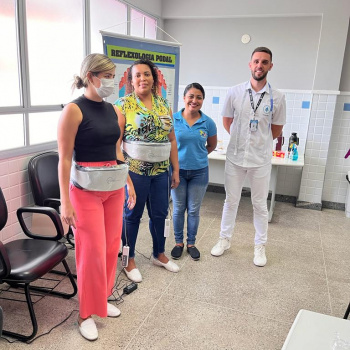 Ação "Bem-Estar do servidor" está percorrendo as Unidades de Saúde de Vitória