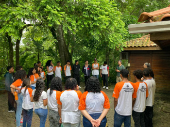 Centro de Educação Ambiental da Mata da Praia recebe formação de professores