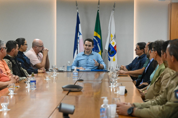 O prefeito enalteceu o momento da pasta de Segurança Urbana, em especial a GCMV.
