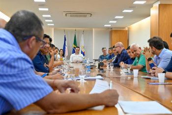 Reunião com líderes comunitários da Grande Santo Antônio