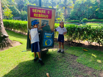 Estudantes da Emef Asfa visitam Revis Mata Paludosa, em Jardim Camburi