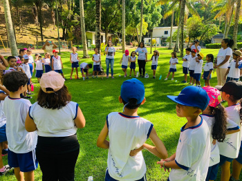 Estudantes da Emef Asfa visitam Revis Mata Paludosa, em Jardim Camburi