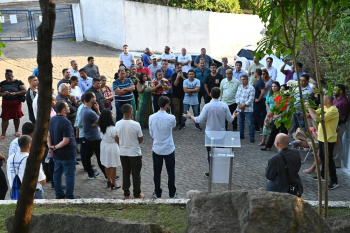 Entrega das benfeitorias do Monte Horebe