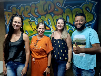 Priscila e Shelington no Vitória + Humana