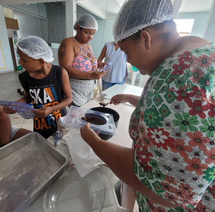 Oficina de Ovos de Páscoa Doçuras em Família