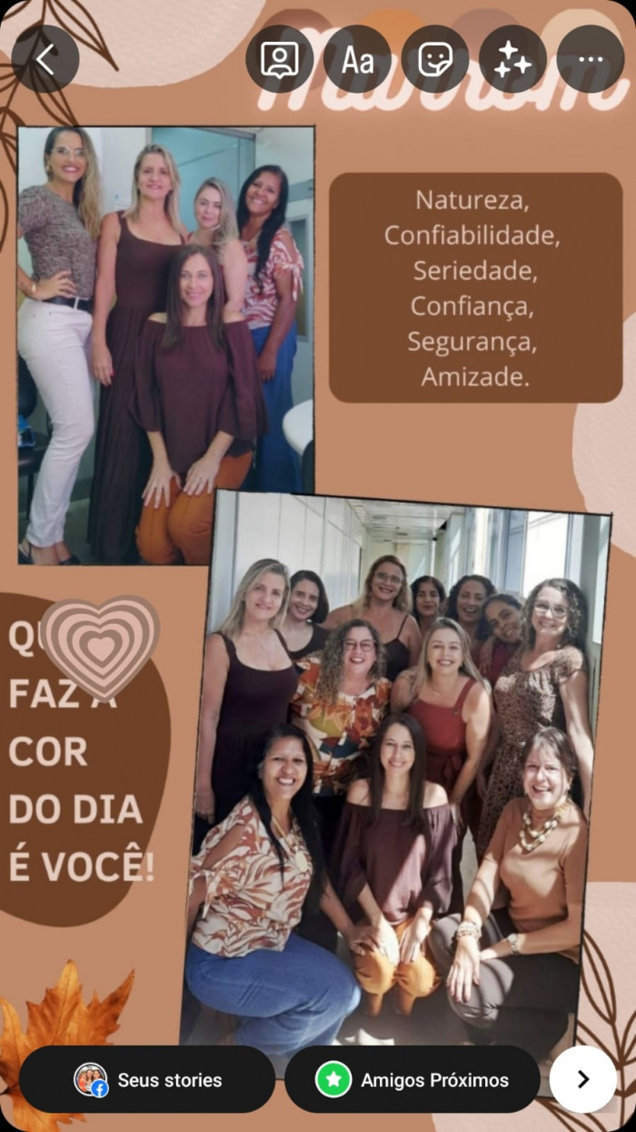 Dia das cores na semas