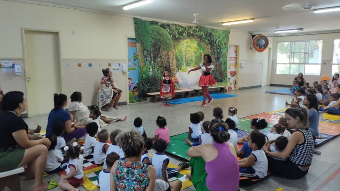 Cmei em São Cristóvão promove atividades de incentivo à literatura infantil