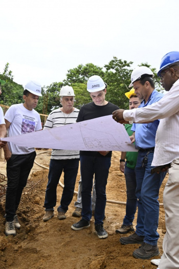 Visita às obras da Emef Irmã Jacinta