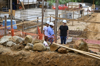 Visita às obras da Emef Irmã Jacinta