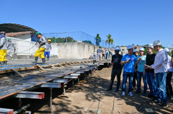 Visita t&eacute;cnica &agrave;s obras da Orla de S&atilde;o Pedro