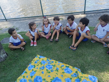 Crianças de Cmei ficam encantadas com descobertas e experiências em projeto
