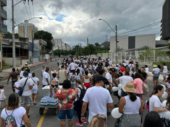 Caminhada pela paz Cmei RB