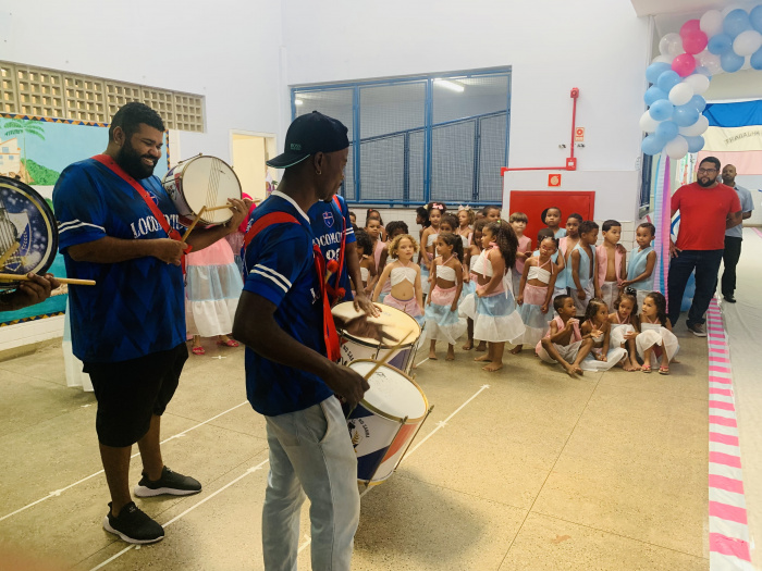 Abertura do projeto institucional do Cmei Rubens Duarte de Albuquerque