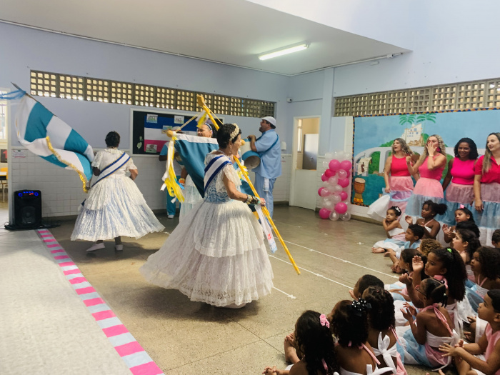 Abertura do projeto institucional do Cmei Rubens Duarte de Albuquerque