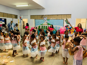 Abertura do projeto institucional do Cmei Rubens Duarte de Albuquerque