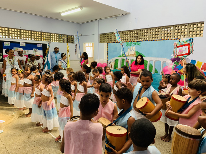 Abertura do projeto institucional do Cmei Rubens Duarte de Albuquerque
