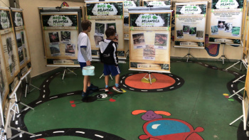 Alunos da rede municipal aprendem sobre Mata Atlântica no Parque da Fonte Grande