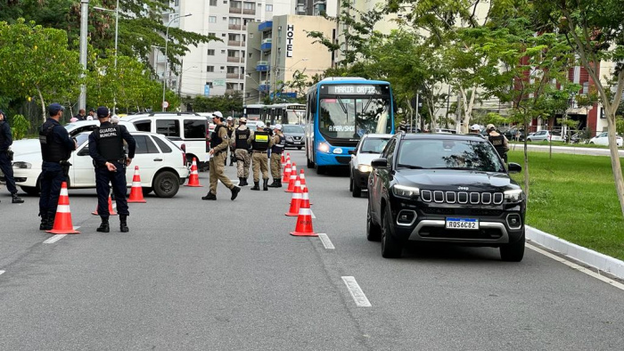 Ação do Maio Amarelo da Guarda Municipal