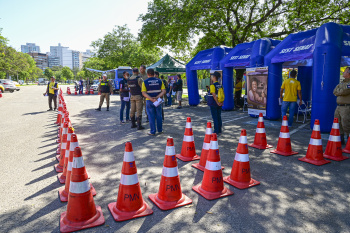 Maio Amarelo: ação integrada na Praça da Ciência