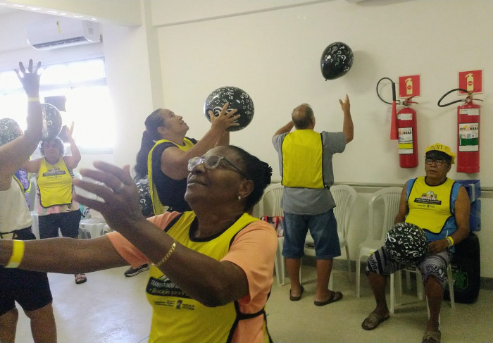Maio Amarelo Setran com idosos