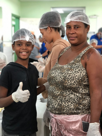 Centro de Convivência proporciona integração entre crianças e famílias