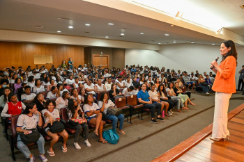 Palestra sobre prevenção ao abuso e exploração sexual infantil