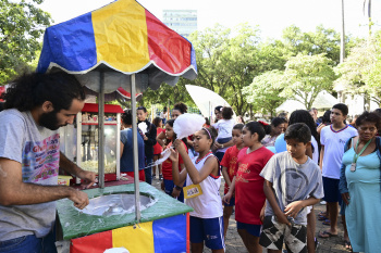 Comemoração do Aniversário do Parque Moscoso no Centro de Vitória