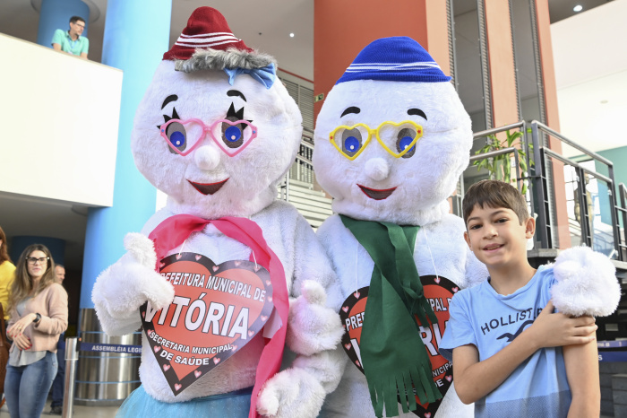 Prefeitura de Vitória no Dia de Vacinação na Assembleia Legislativa