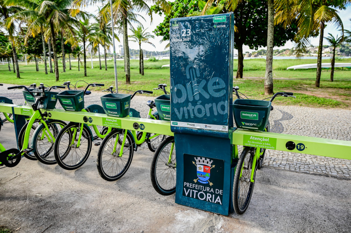 Bike Vitória - Estação 23 Vitória 360 - Reformada com mais 9 saídas