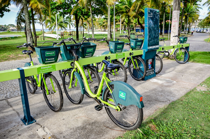 Bike Vitória - Estação 23 Vitória 360 - Reformada com mais 9 saídas